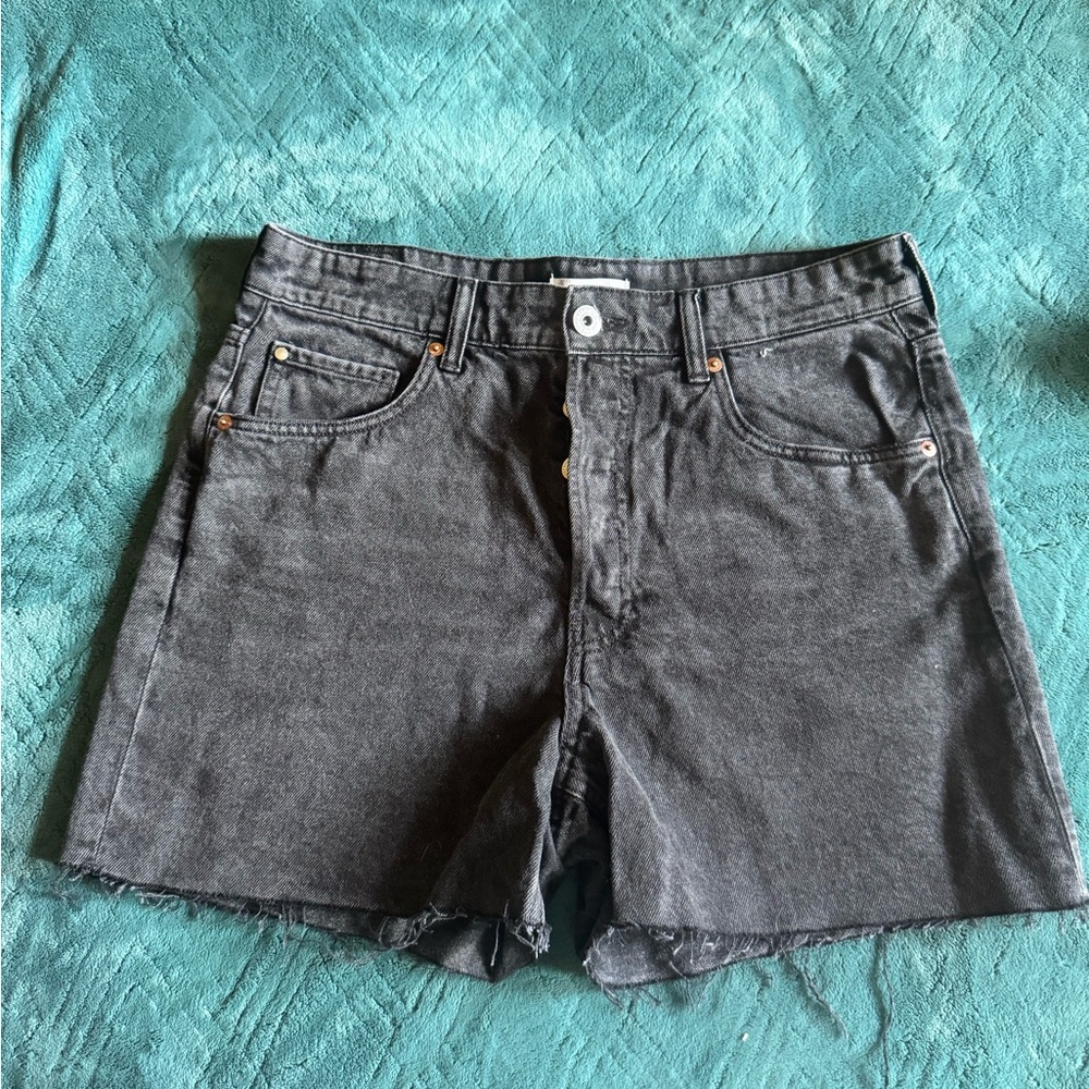 Black H&M Denim Shorts
